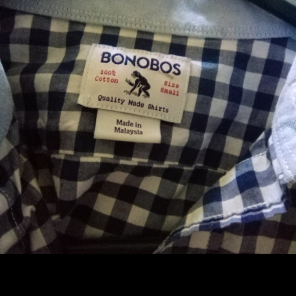Bonobos plaid button down shirt - Picture 6 of 7
